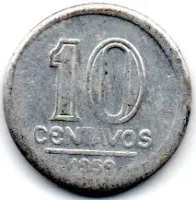 1959 - 10 Centavos - Moeda Brasil