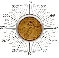 2001 - 10 Centavos - ERRO: Reverso Invertido - Moeda Brasil