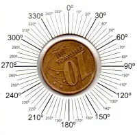 2001 - 10 Centavos - ERRO: Reverso Invertido - Moeda Brasil