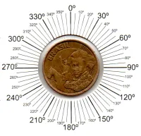2001 - 10 Centavos - ERRO: Reverso Invertido - Moeda Brasil - Foto 2