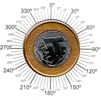 2006 - 1 Real - ERRO: Reverso Horizontal - Moeda Brasil