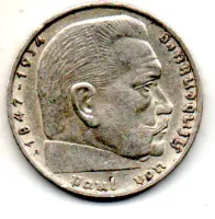 Alemanha - 1937A - 2 Reichsmark - Prata .625 - Aprox. 8g - 25mm - Foto 2
