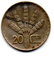 Uruguai - 1942 - 20 Centésimos - Prata .720 - Aprox. 3g - 19mm - Foto 2