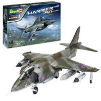 Avião Harrier GR-1 Kit Revell 1/32 ed. especial 50 anos - Foto 2