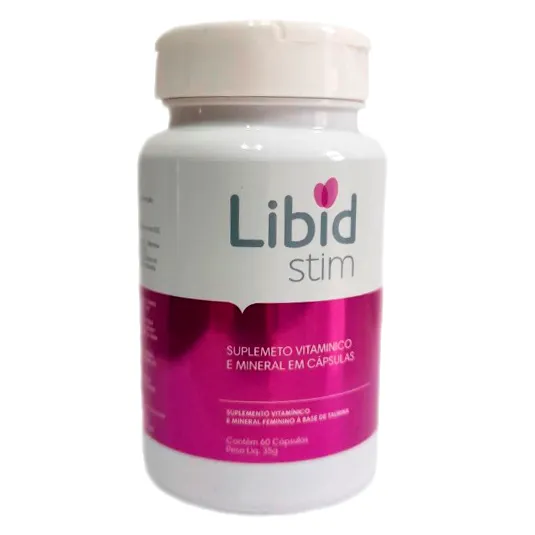 Libid Stim Suplemento Mineral Feminino 60 Comprimidos - CO320