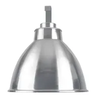 Luminária Industrial 16 Pol Difusor em Alumínio Soqueteira E-27