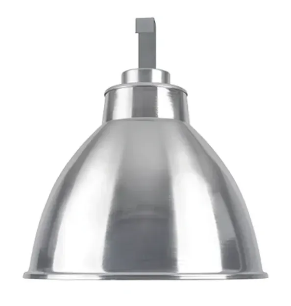 Luminária Industrial 16 Pol Difusor em Alumínio Soqueteira E-40