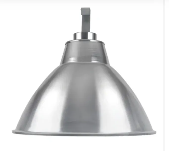 Luminária Industrial 20 Pol Difusor em Alumínio Soqueteira E-27 Imagem