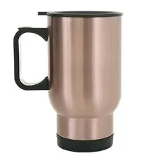 CANECA TÉRMICA - TRAVEL MUG -  475ml   ROSE / CHAMPGNE OU BRANCA  Imagem