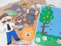 G1.369 Gabarito de Moldes em MDF Recurso Poema: Meu pai é assim... - Foto 3