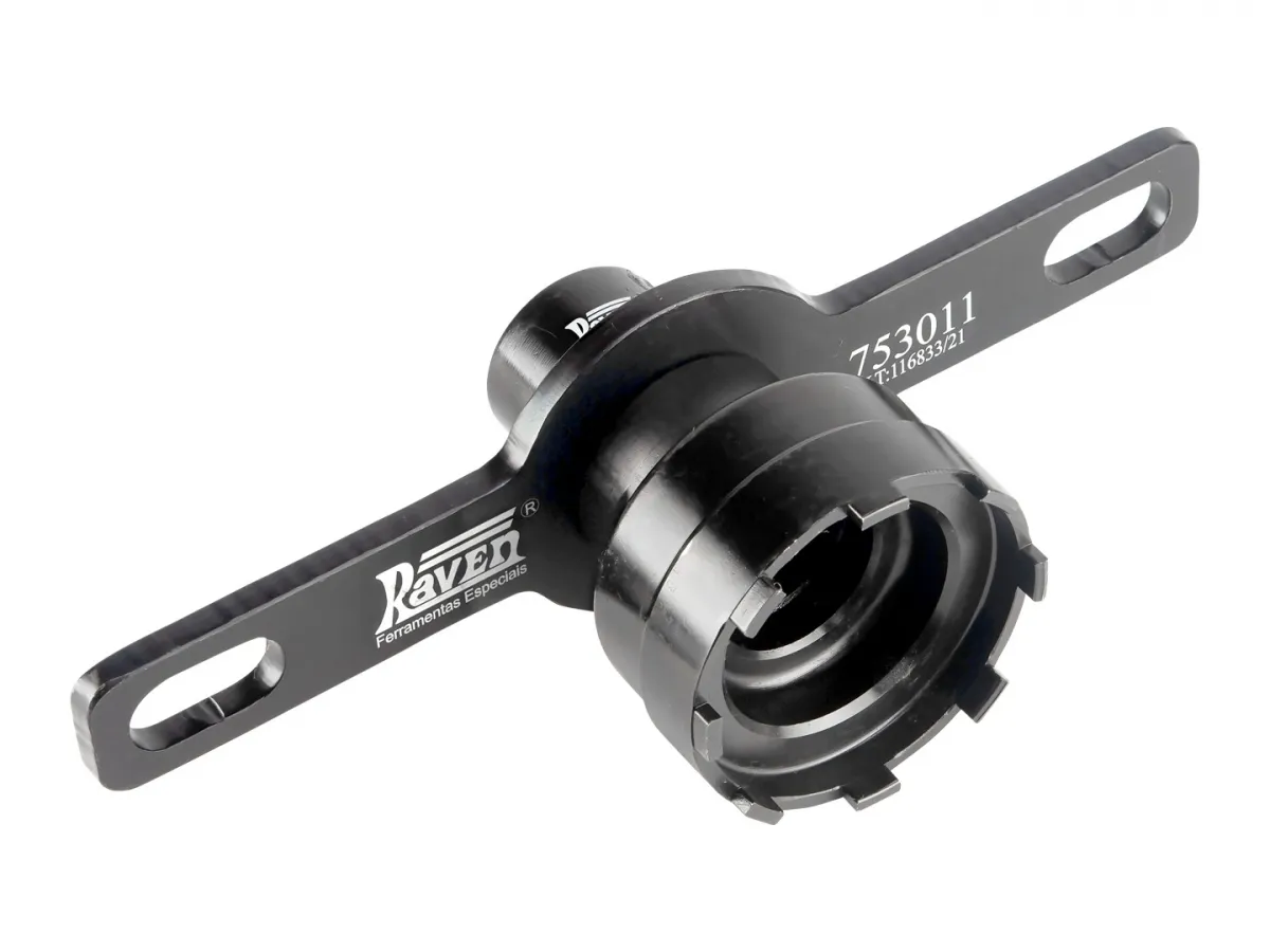 Chave com encaixe de 8 dentes e diâmetro de 92 mm rolamento de roda dianteiro Raven 753011 Imagem