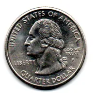 Estados Unidos - 1999P - 25 Cents - Connecticut - State Quarter Dollar - Soberba - Foto 2
