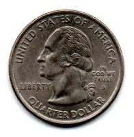 Estados Unidos - 2000D - 25 Cents - South Carolina - State Quarter Dollar - Soberba - Foto 2