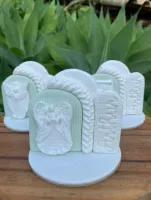 Molde de Silicone Anjo com Oração  - Foto 2