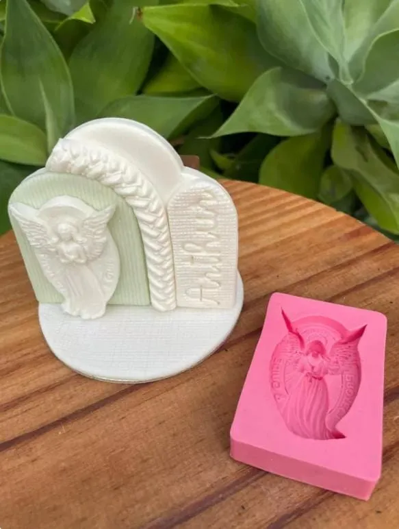 Molde de Silicone Anjo 
