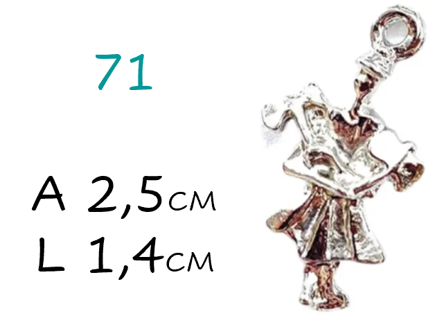 Pingente Xangô Imagem