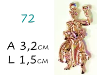 Pingente de Xangô G - Foto 2