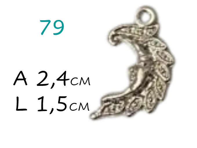 Pingente Meia Lua 