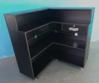 Balcão Caixa em L Neto - Foto 2