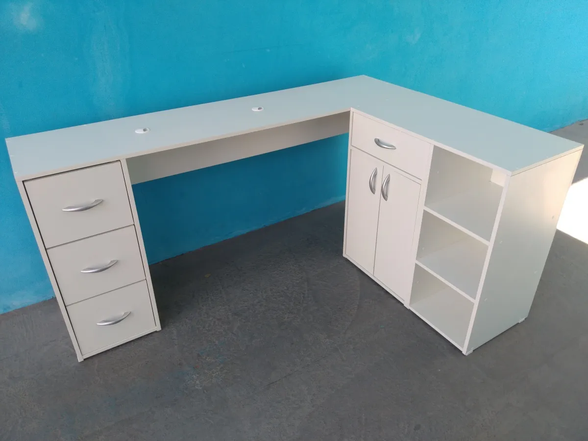 Mesa Manicure em L Bruna