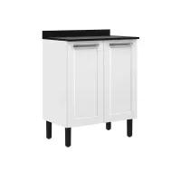 Balcão 70 2 PT  aço Cozinha Florença Itatiaia - Foto 2