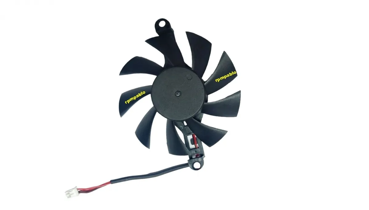 Cooler para Placa De Vídeo Pcyes Amd Radeon RX 550 Versão SINGLE