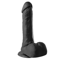 PRÓTESE MACIA E MACIÇA EM FORMATO DE PÊNIS 17,5 X 3,7CM COM ESCROTO, VENTOSA E VEIAS REALÍSTICAS.                                                                       LIBYSEXSHOP - Foto 5