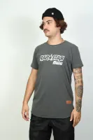 Camiseta longline music silk branco - Foto 3