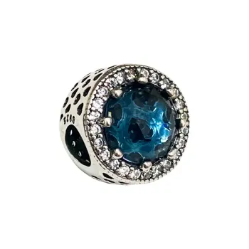 Berloque separador radiante azul lunar - Foto 2