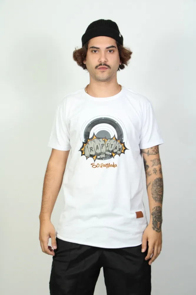 Camiseta longline só pancada