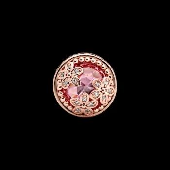 Berloque separador rose campo de margaridas – em Prata925 - Foto 2