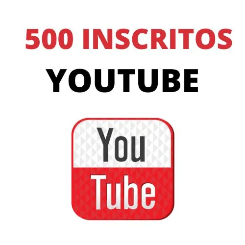 youtube (500 seguidores) Imagem