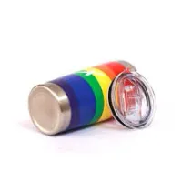 COPO TERMICO 600ML COM TAMPA ACRILICO DE VEDAÇÃO BRANCO PARA SUBLIMACAO  - Foto 3