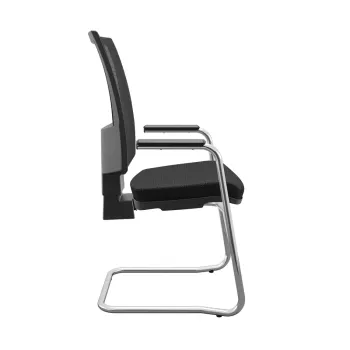 Cadeira Aproximação Flash Estrutura Sky Cromada Kit com 2 unidades - Foto 2