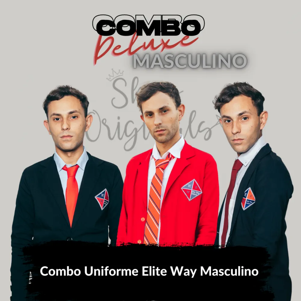 Combo Uniforme Elite Way Masculino Deluxe