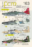 Decal Emb-314 Super Tucano Fcm 48063 1/48 Decalque Brasil, Angola Etc.