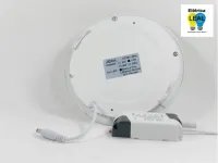 Luminaria Painel Led Embutir   Redonda 25w Slim abs 30cm - Foto 2