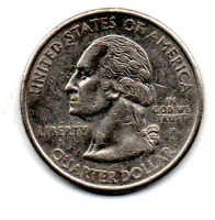 Estados Unidos - 2000P - 25 Cents - South Carolina - State Quarter Dollar - Foto 2