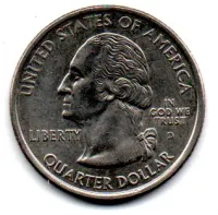 Estados Unidos - 2000D - 25 Cents - Maryland - State Quarter Dollar - Soberba - Foto 2