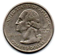 Estados Unidos - 2000D - 25 Cents - Virginia - State Quarter Dollar - Foto 2
