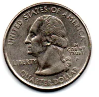 Estados Unidos - 2000P - 25 Cents - Virginia - State Quarter Dollar - Foto 2