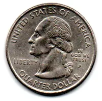 Estados Unidos - 2000P - 25 Cents - Virginia - State Quarter Dollar - Foto 2