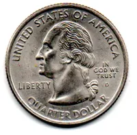 Estados Unidos - 2000D - 25 Cents - Massachusetts - State Quarter Dollar - Soberba - Foto 2