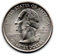 Estados Unidos - 2000P - 25 Cents - New Hampshire - State Quarter Dollar - Soberba - Foto 2