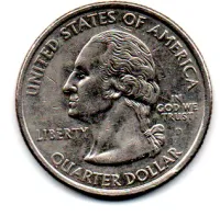 Estados Unidos - 2001D - 25 Cents - Kentucky - State Quarter Dollar - MBC - Foto 2