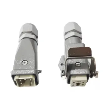 TOMADA MULTIPOLAR INDUSTRIAL  5 POLOS/ PINOS - 2 ENTRADAS COM ENGATE - Foto 2