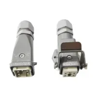 TOMADA MULTIPOLAR INDUSTRIAL  5 POLOS/ PINOS - 2 ENTRADAS COM ENGATE - Foto 2