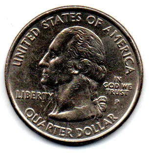 Estados Unidos - 2001P - 25 Cents - New York - State Quarter Dollar - MBC - Foto 2