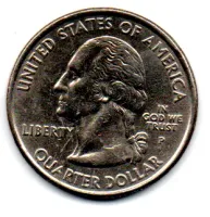 Estados Unidos - 2001P - 25 Cents - New York - State Quarter Dollar - MBC - Foto 2