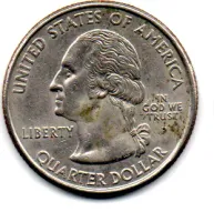 Estados Unidos - 2001P - 25 Cents - Vermont - State Quarter Dollar - Foto 2